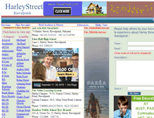 Tablet Screenshot of harleystreet.rwp.edu.pk