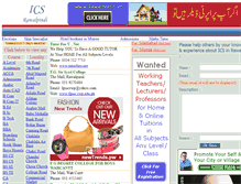 Tablet Screenshot of ics.rwp.edu.pk