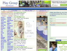 Tablet Screenshot of playgroup.rwp.edu.pk