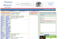 Desktop Screenshot of primaryschools.rwp.edu.pk